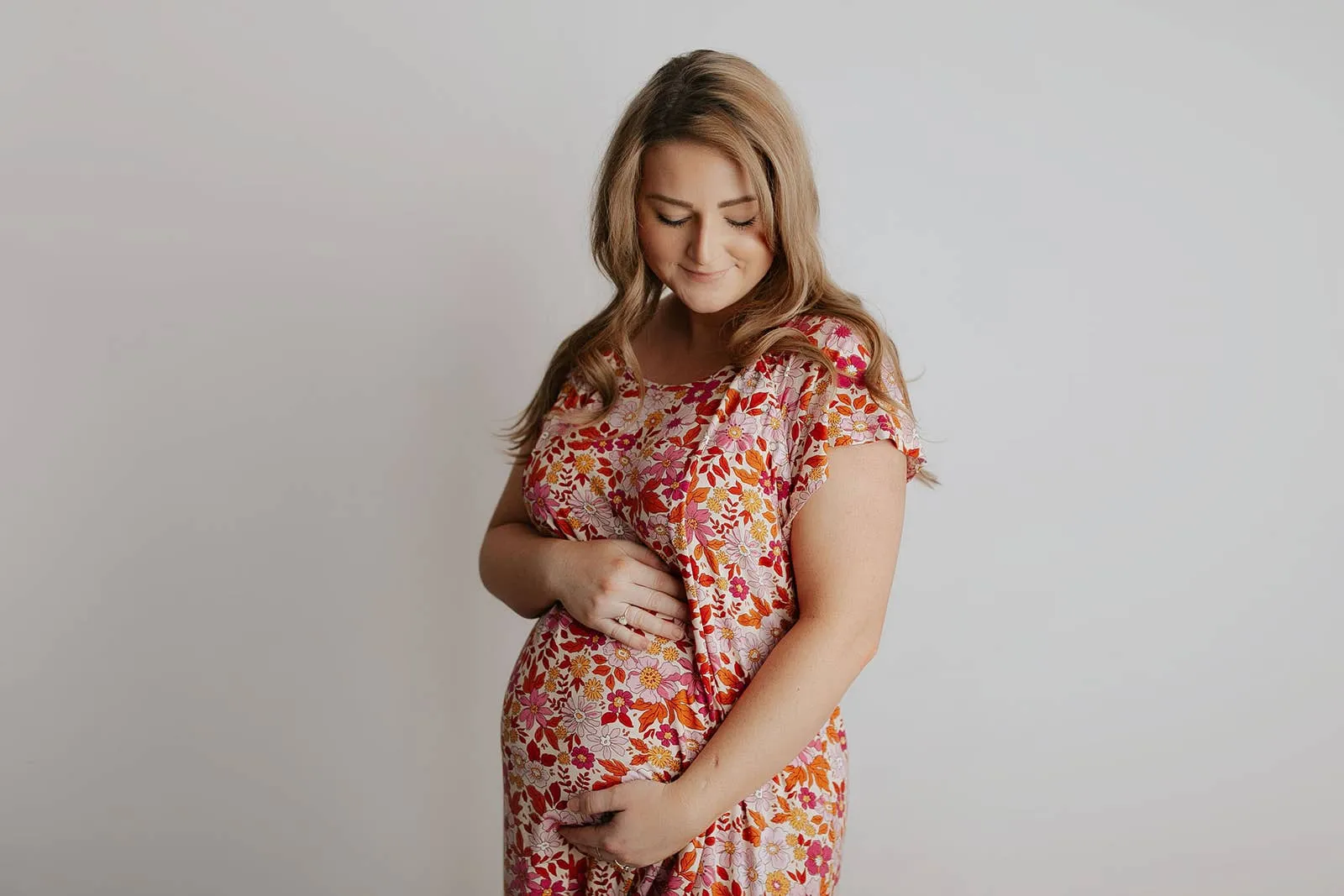 Wild Child Maternity Mommy Labor and Delivery/ Nursing Gown