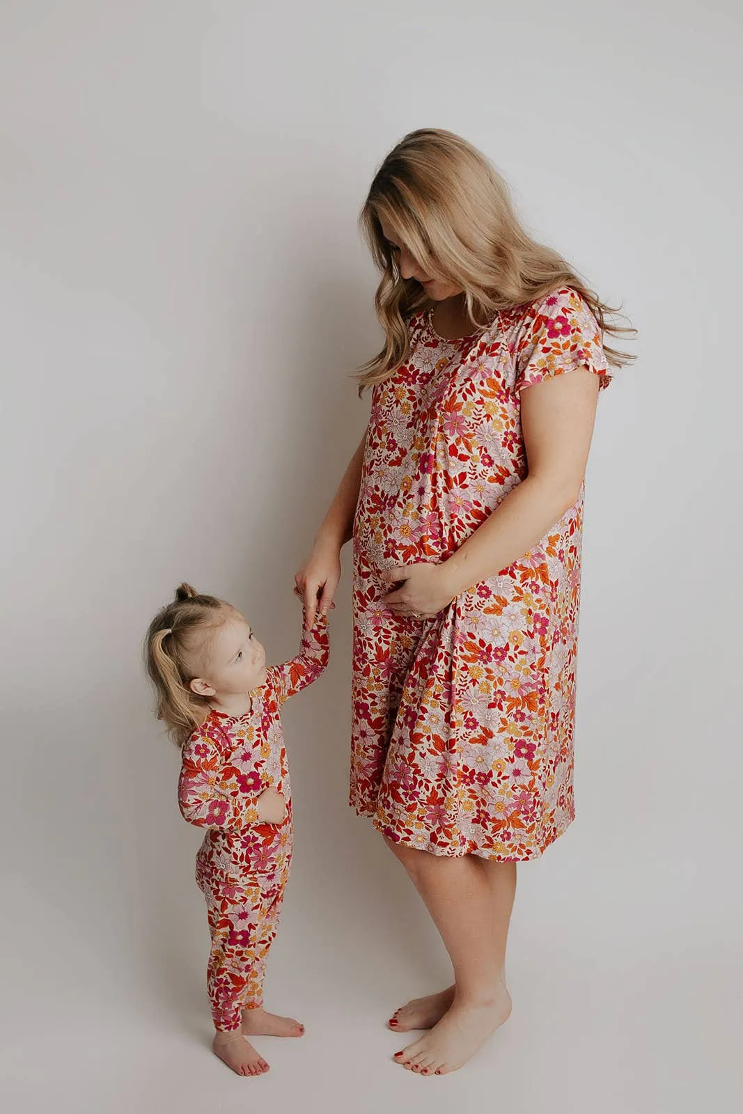 Wild Child Maternity Mommy Labor and Delivery/ Nursing Gown