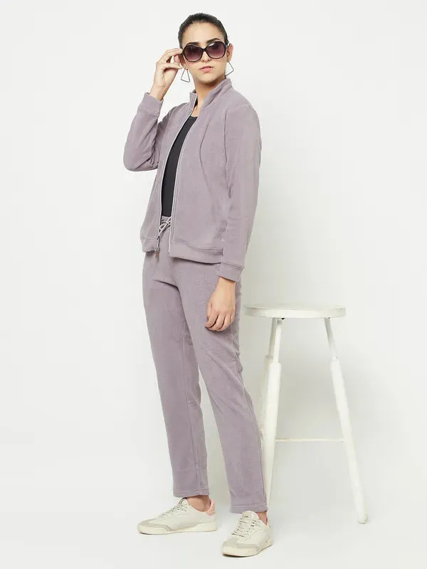 Women Lavender Tracksuits